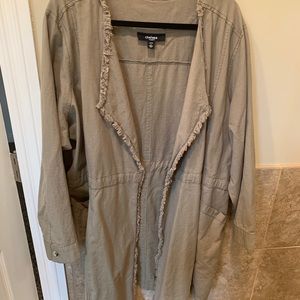 Jacket Chelsea Studio Plus 2X Frayed Edges